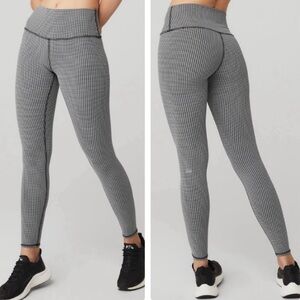 Alo High-Waist Micro Houndstooth Legging